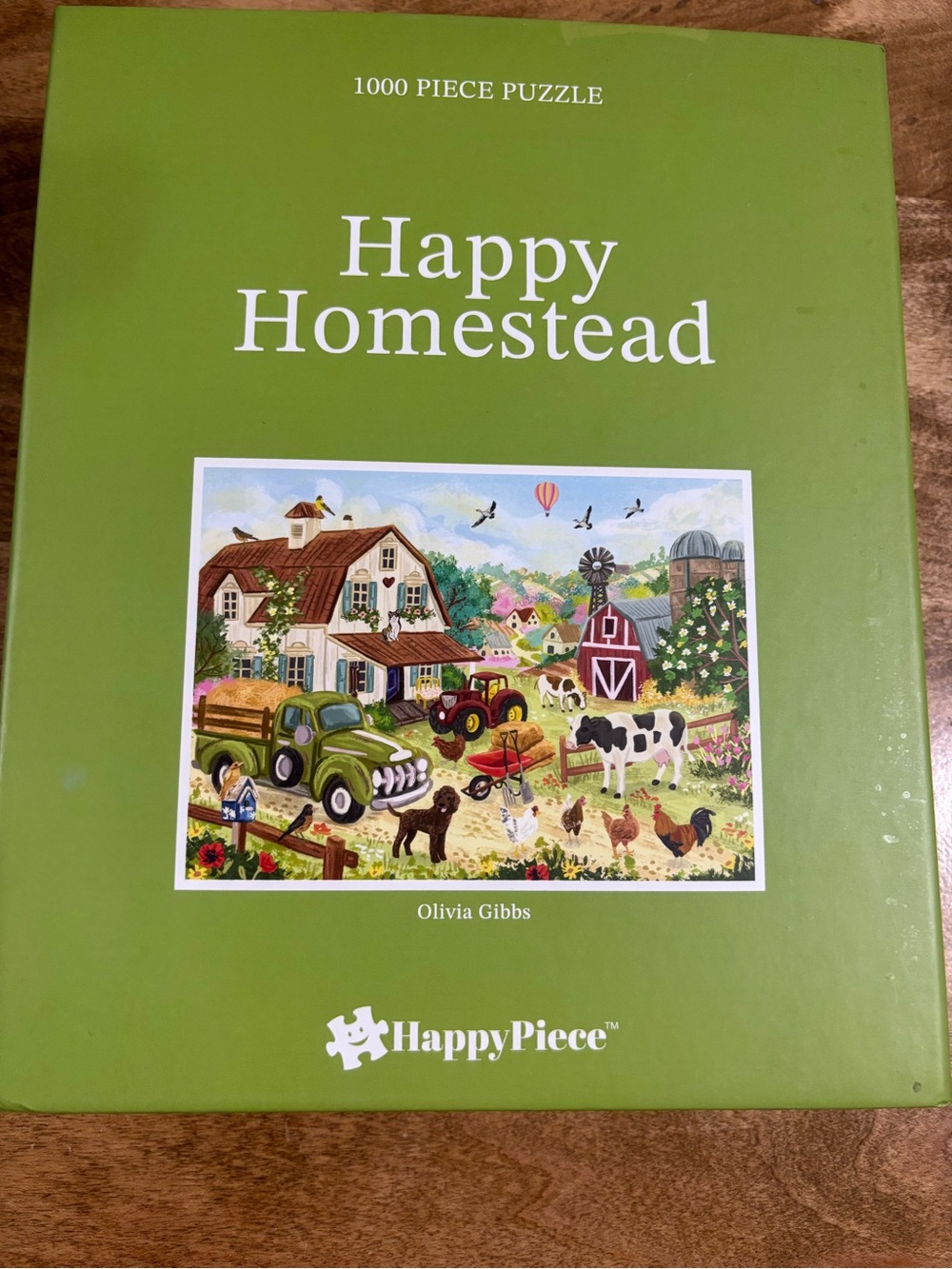 Happy Homestead 1000-Piece Puzzle - Happy Piece by Buffalo